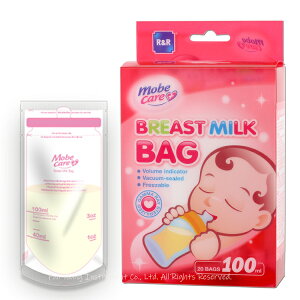 【醫康生活家】R&R萊禮 母乳袋 20入/盒(100ML/200ML) 母乳保存袋