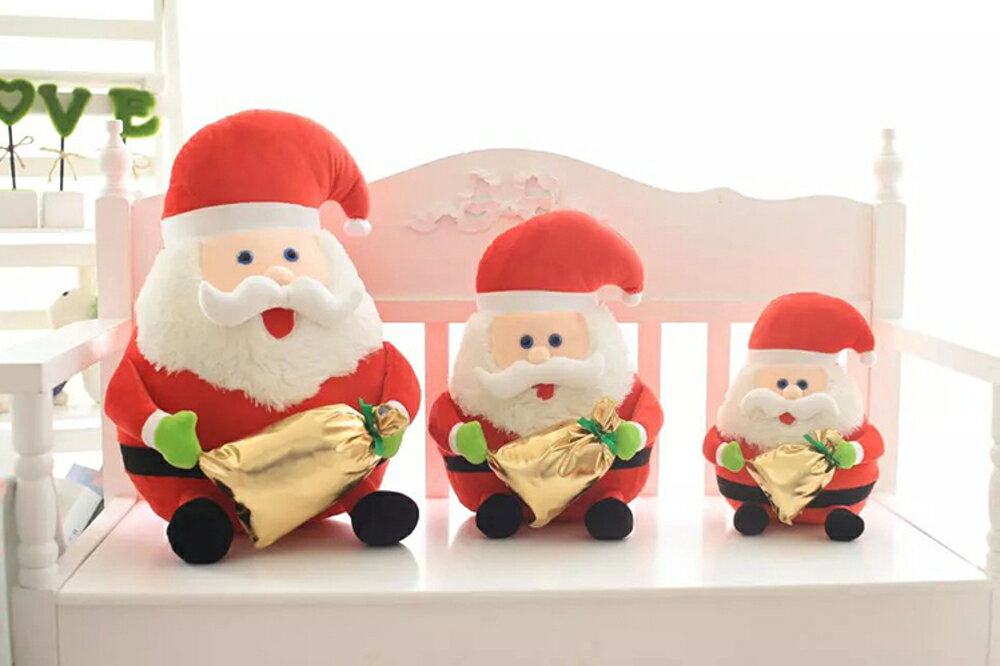 ✤宜家✤可愛創意聖誕節禮物 聖誕老人絨毛玩具 生日禮物 (40cm)
