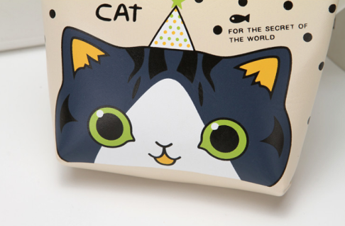 新款零錢包 韓版可愛萌貓 小錢包 迷你零錢包 矽膠鑰匙包 4