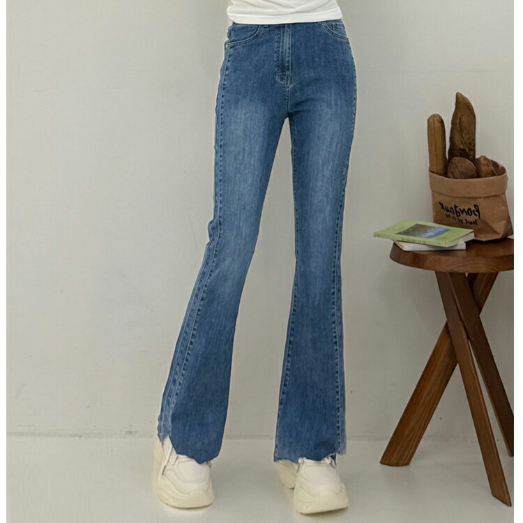 手擦洗喇叭褲(S-3L) 【B370473】