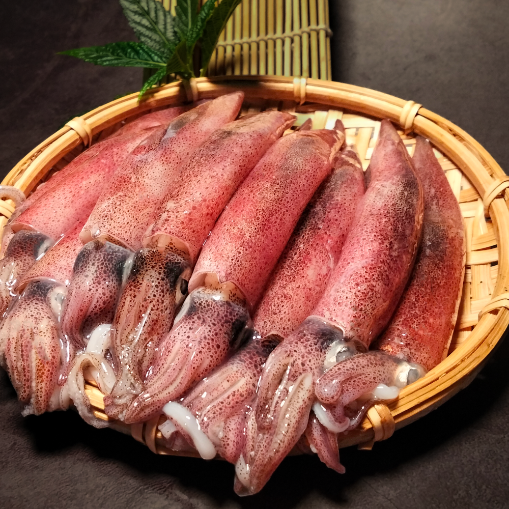 鮮美船凍尖卷  (每包:300克±10%/ 約7~13尾 ) 海鮮 生鮮 小卷  軟體 熱銷商品 快速到貨