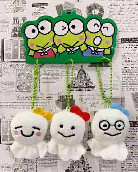 【震撼精品百貨】KeroKeroKeroppi 大眼蛙 Sanrio 玩偶吊飾組-晴天蛙娃*47422 震撼日式精品百貨