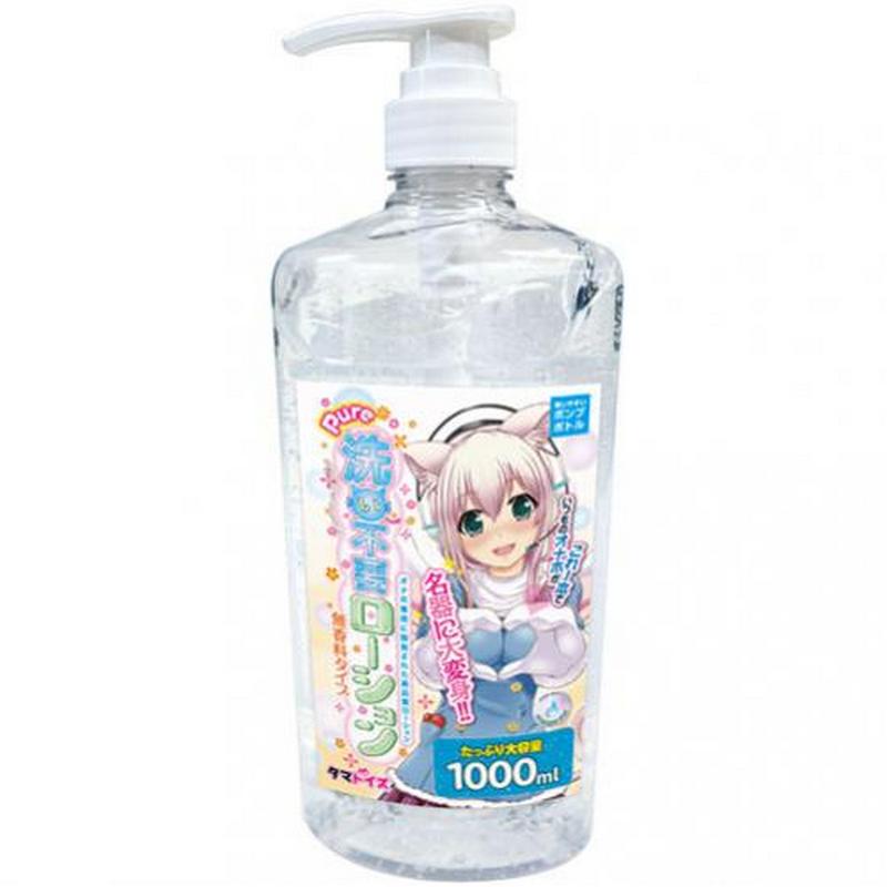 [漫朵拉情趣用品]日本 Tama Toys Pure 免洗無香料低黏度水溶性潤滑液1000ml [本商品含有兒少不宜內容]DM-9231106