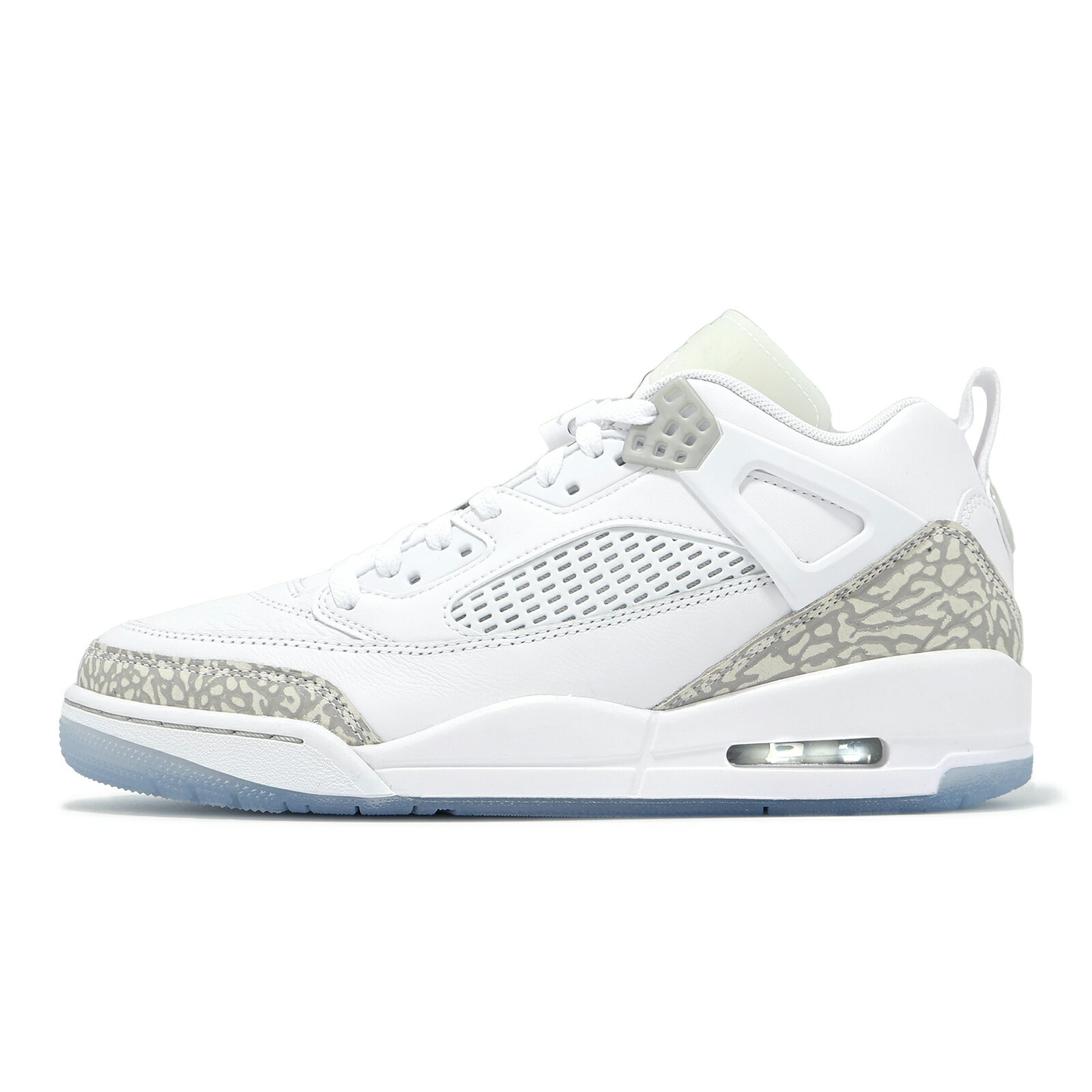 Nike 休閒鞋 Jordan Spizike Low 男鞋 白 米白 果凍底 喬丹 復古 FQ1759-103