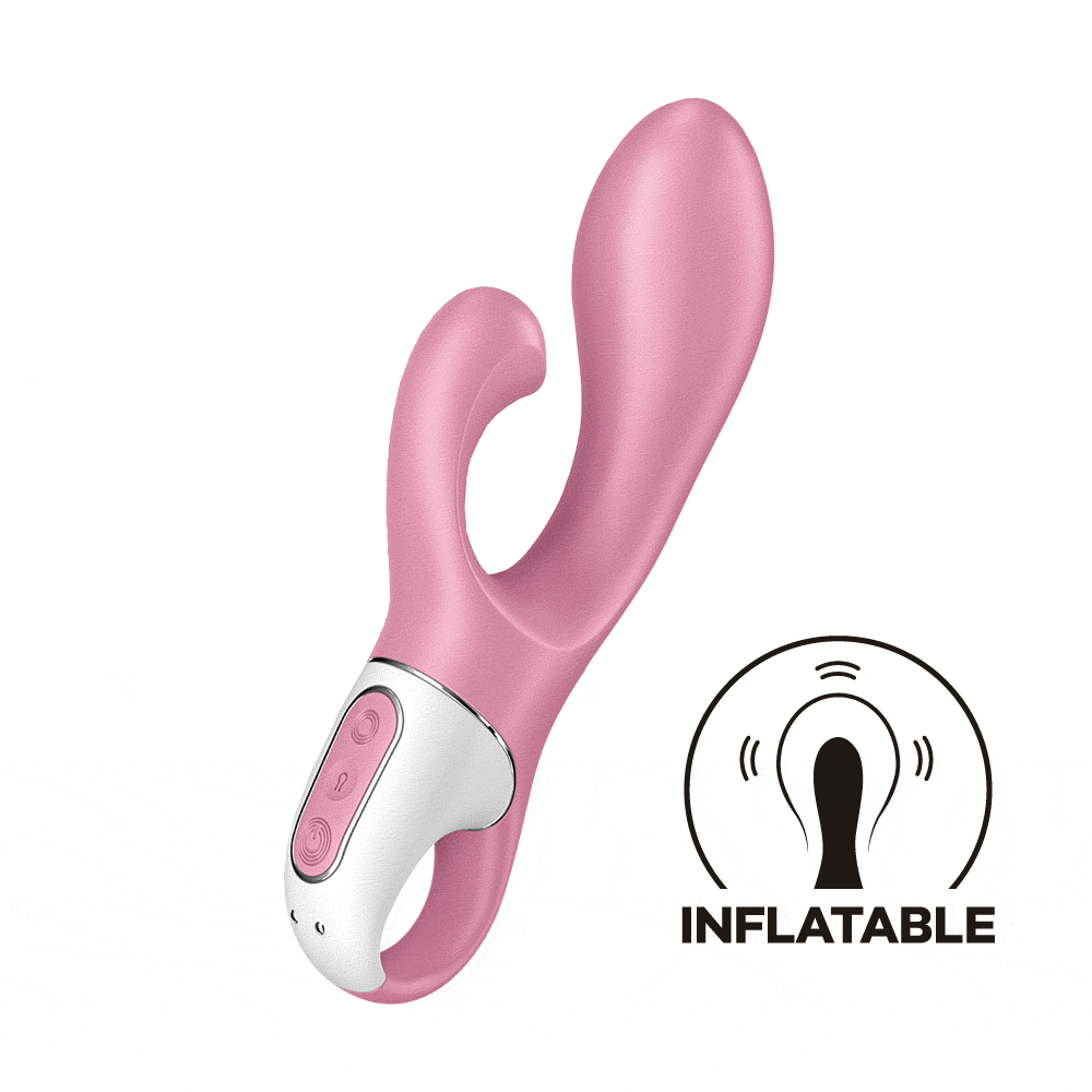 Satisfyer。Air Pump Bunny 2 可調節充氣雙馬達兔耳按摩棒 自慰棒  情趣用品 【OGC株式會社】【本商品含有兒少不宜內容】