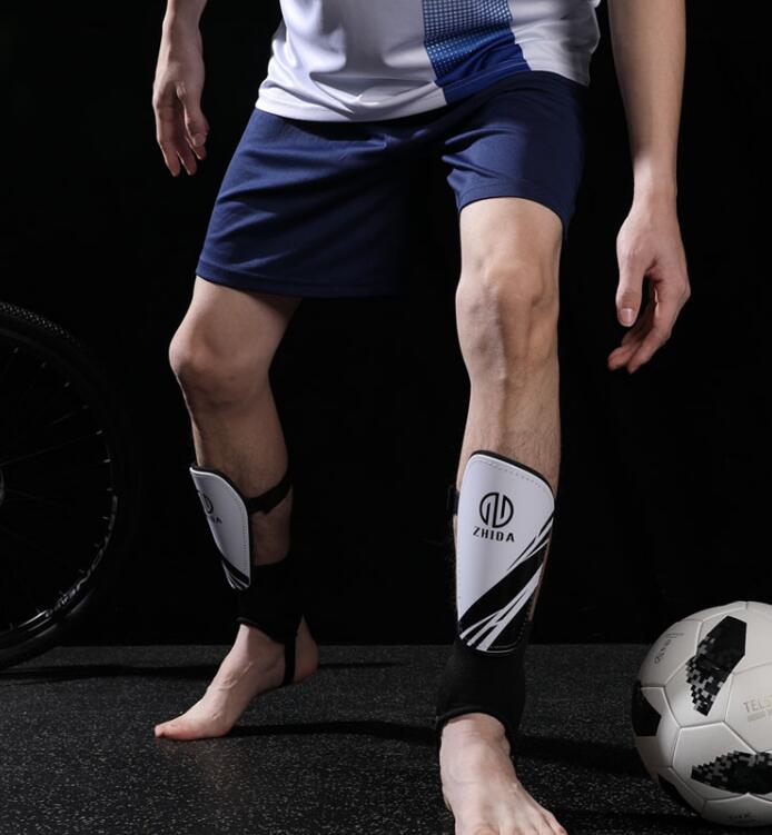 專業固定帶足球護腿板男兒童成人輕薄綁帶護脛防撞檔板