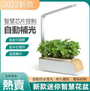 台灣現貨 種植機 110V台灣本地電壓 室內帶植物生長燈香草家用廚房窗台的智慧型