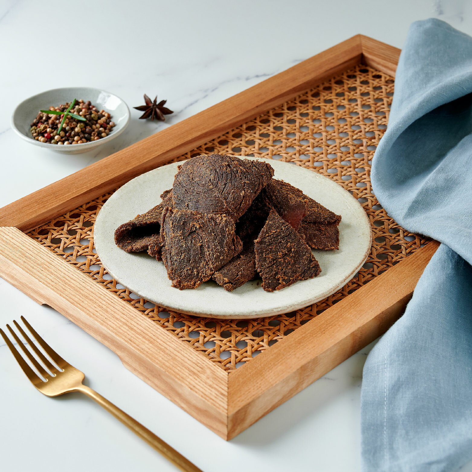 肉乾小開｜小開原味牛肉乾(165g)｜五香調味，軟嫩恰到好處的極品牛肉乾
