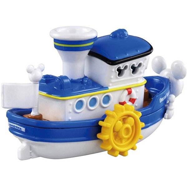 真愛日本 迪士尼 TOMY車 DM06 唐老鴨 蒸汽船 TOMICA TAKARATOMY 玩具車 小車 20032700001