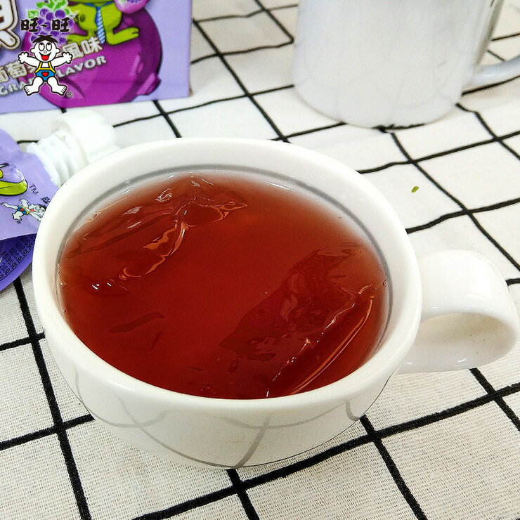 旺旺 吸C凍(葡萄果汁風味) 90g x6入★葡萄果汁口味★可以吸的果凍★三種口感★每一口都享受 ★零食★零嘴★飲料★下午茶★聚餐 2