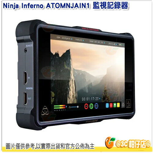 澳洲 ATOMOS Ninja Inferno ATOMNJAIN1 監視記錄器 7.1吋 4K 監看螢幕 正成公司貨