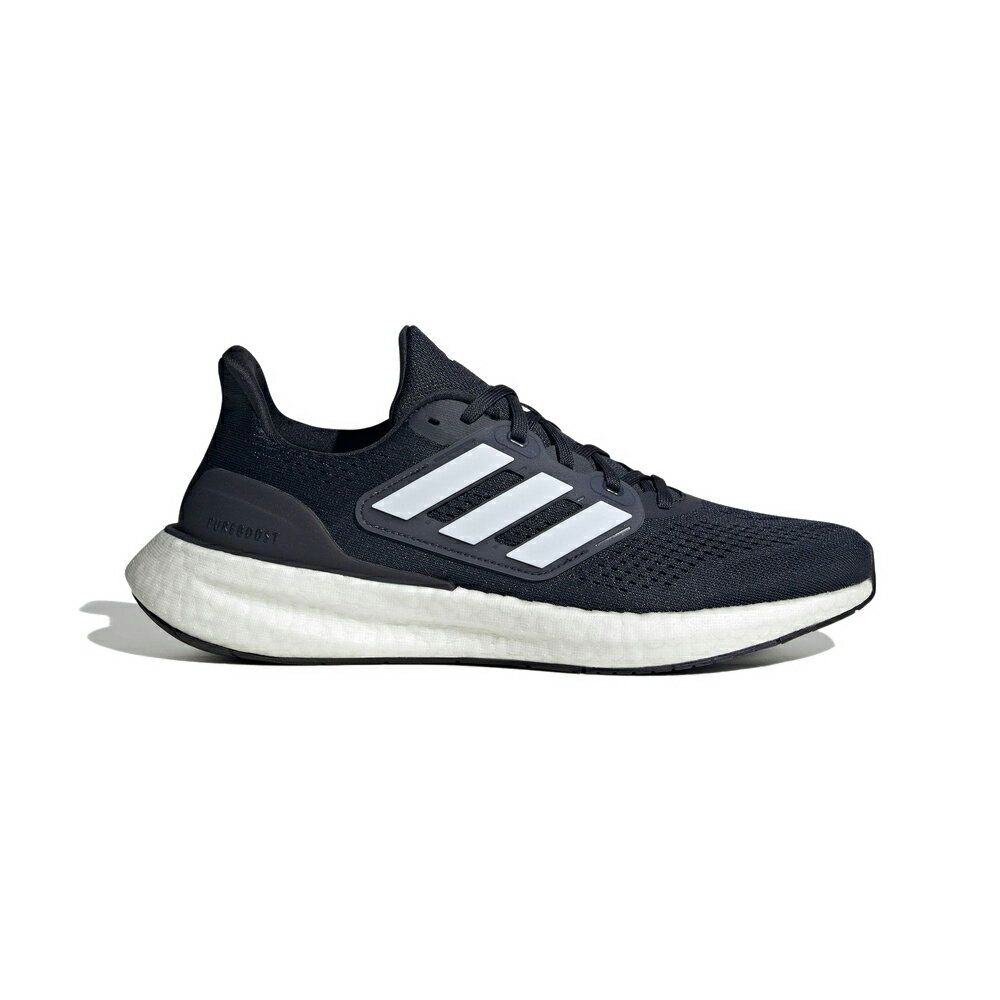 【ADIDAS】愛迪達 PUREBOOST 23 運動鞋 慢跑鞋 黑白 男鞋 -IF2373