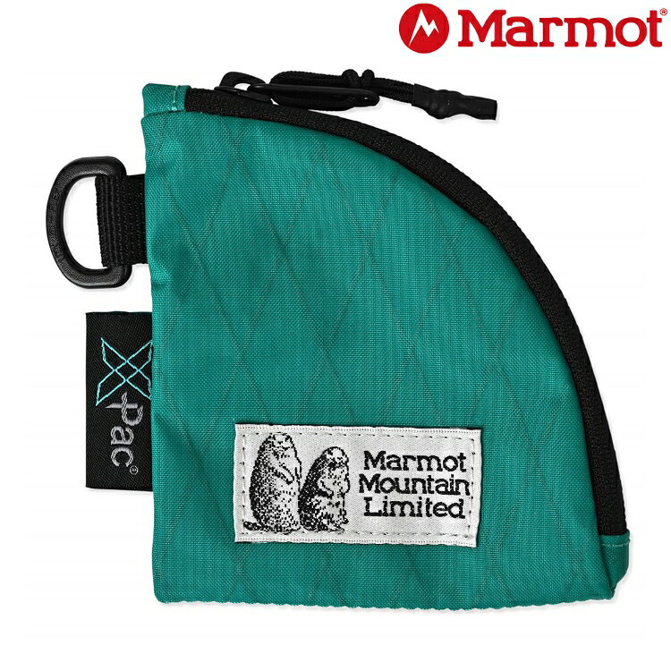 Marmot 土撥鼠 MMW X-PAC 防水零錢包 MTSS25UBG226 J054 綠松石藍