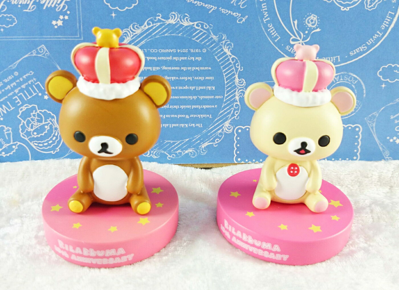 【震撼精品百貨】Rilakkuma San-X 拉拉熊懶懶熊 擺飾 皇冠哥 妹 震撼日式精品百貨