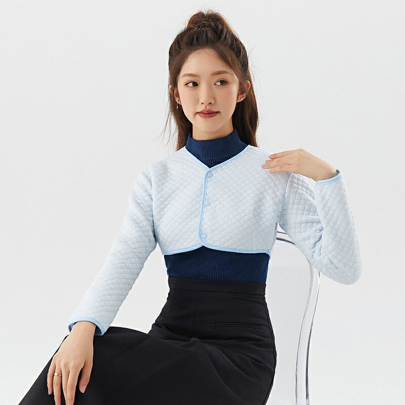 【巴黎精品】現貨+預購 鋪棉外套休閒夾克-短版防寒棉衣居家女外套4色a1hp47