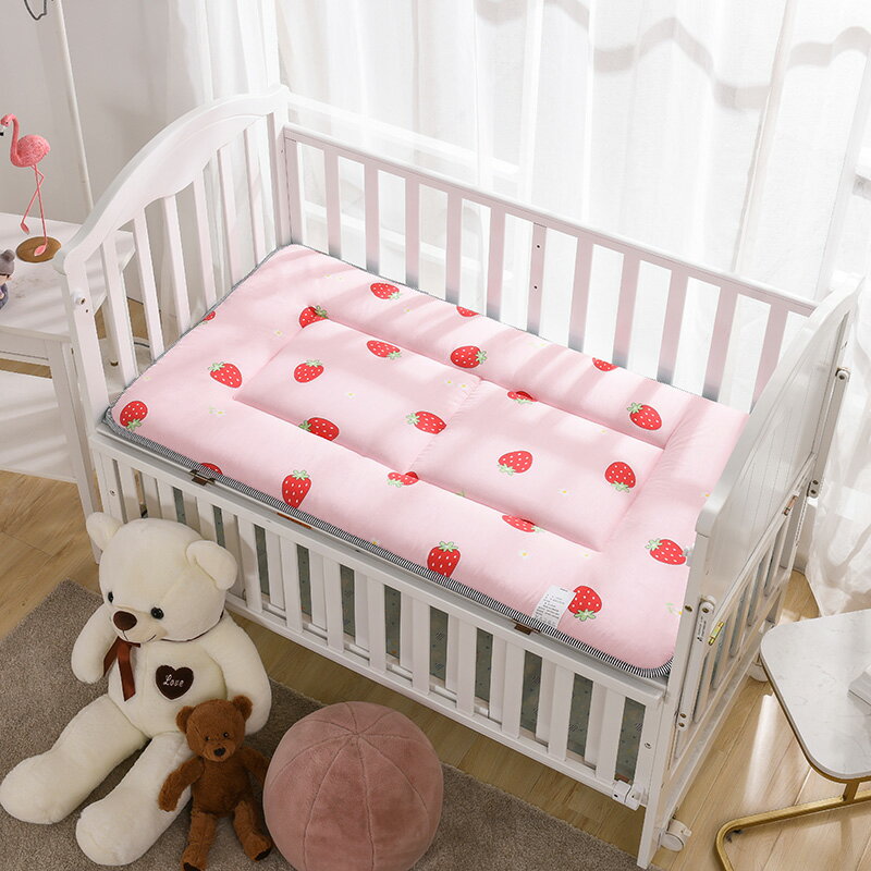 兒童全棉床墊幼兒園寶寶午睡小墊子新生嬰兒床被褥軟墊子四季通用