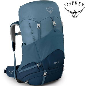 Osprey Ace 38 登山背包 5-11歲 兒童款 38L 丘陵藍