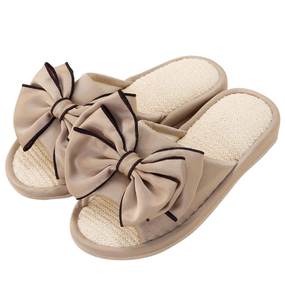【DECO HOME商品】拖鞋 RIBBON PILE MO M(DH) NITORI宜得利家居