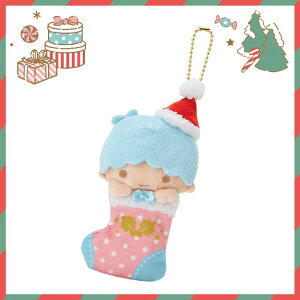 真愛日本 聖誕限定珠鍊娃 KIKI聖誕襪 三麗鷗 雙子星 聖誕造型娃娃 玩偶 4901610252697