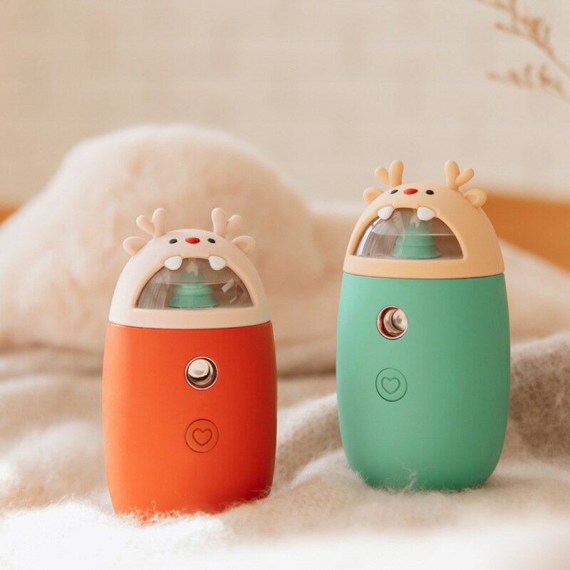 台灣現貨 迷你暖手寶 新款萌寵USB便捷式夜燈充電寶補水儀四合一暖寶寶