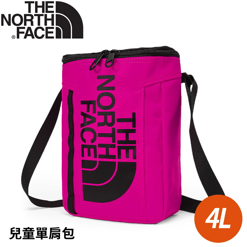 【The North Face 兒童單肩背提包4L《紫紅》】52T9/側揹包/斜揹包/兒童揹包