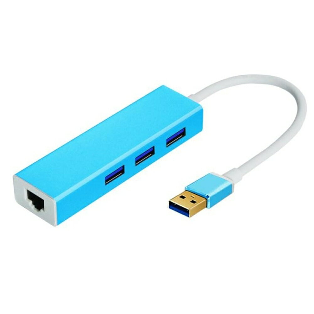 微軟surfacepro43擴展塢網卡網線USB3.0外置hub轉換器分線接口 全館免運