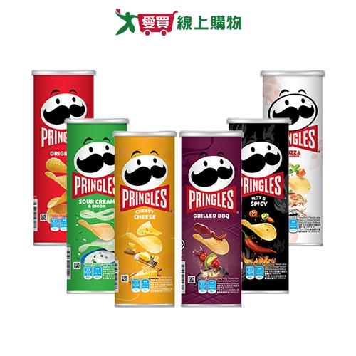 品客洋芋片系列(原味/洋蔥/香濃起司/碳烤BBQ/比薩/香辣)(102G/罐)【愛買】