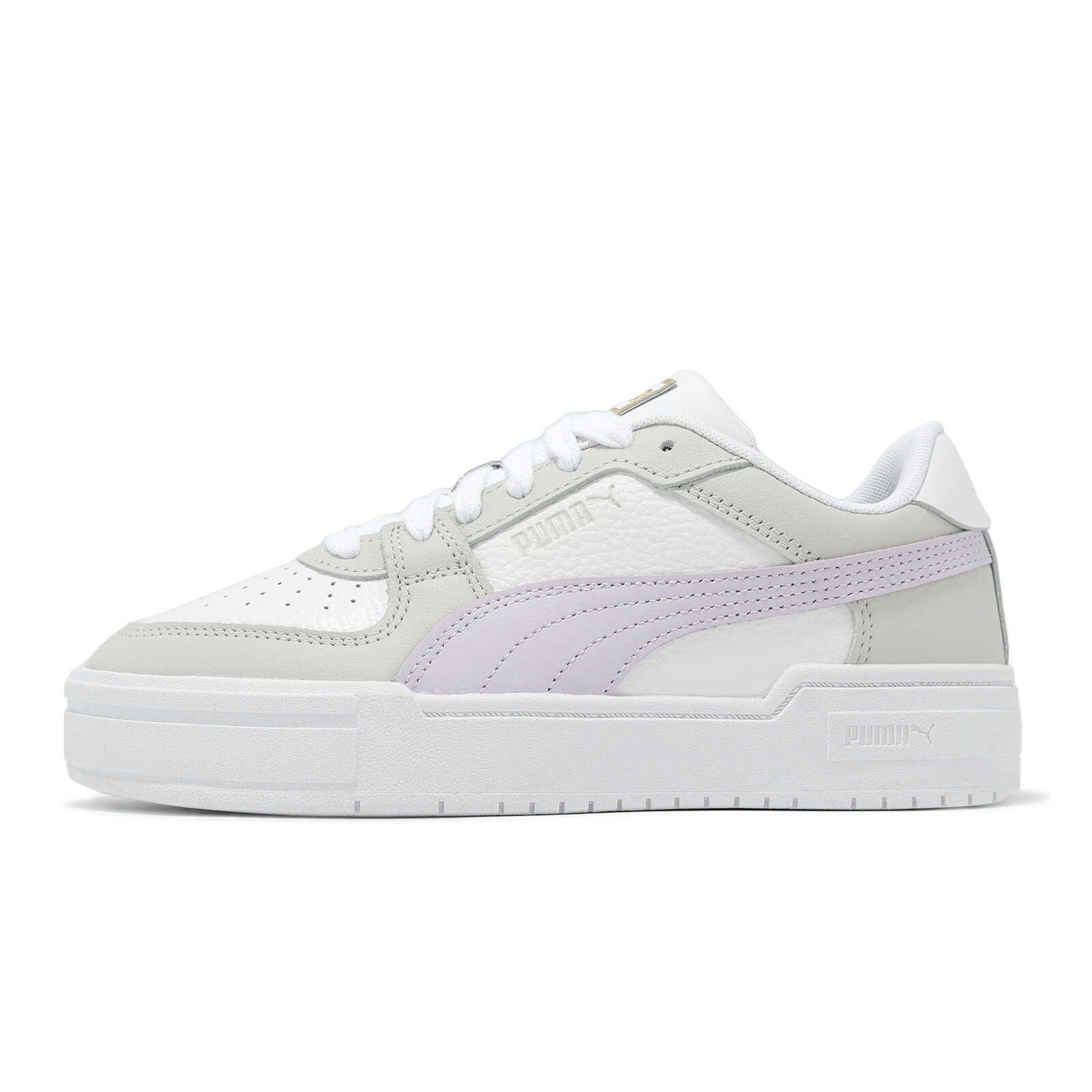 Puma 休閒鞋 CA Pro Classic II 男鞋 女鞋 白 灰 紫 復古 皮革 低筒 板鞋 40236609