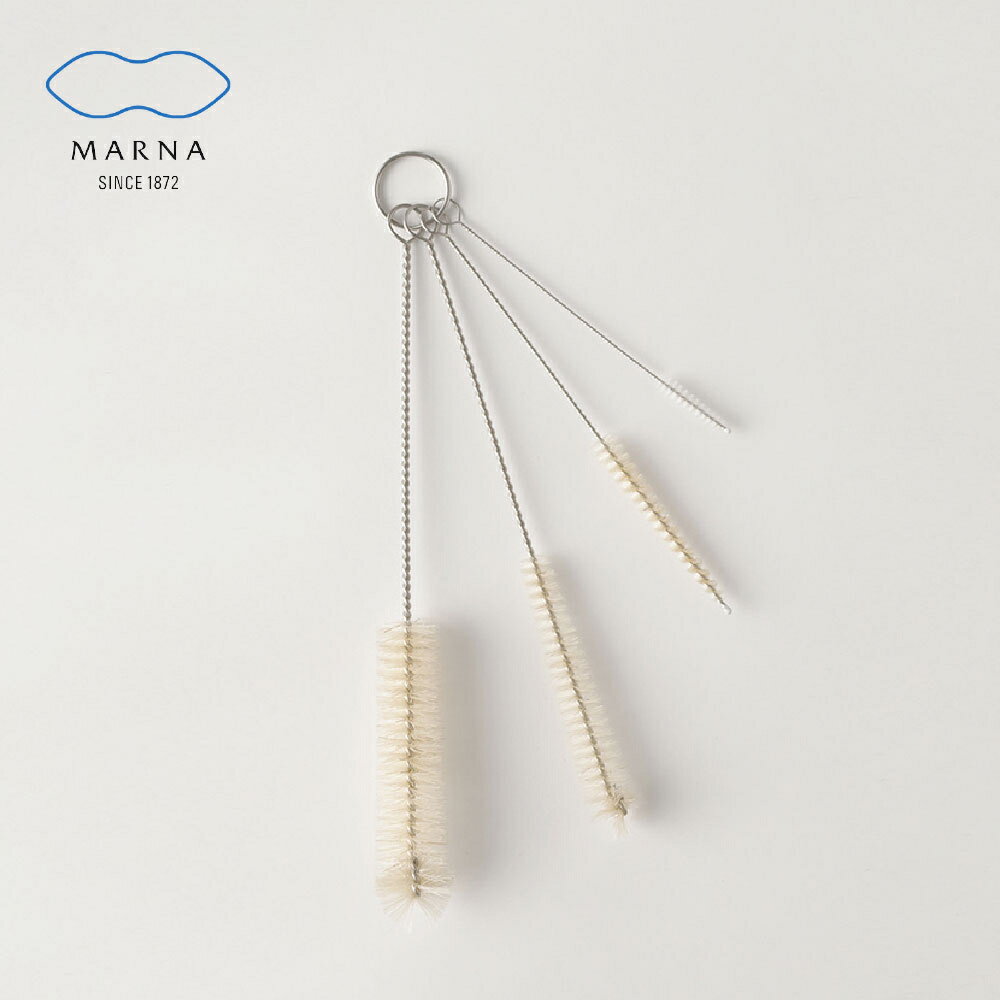 【MARNA】 瓶口專用洗刷組(4入) -K-141