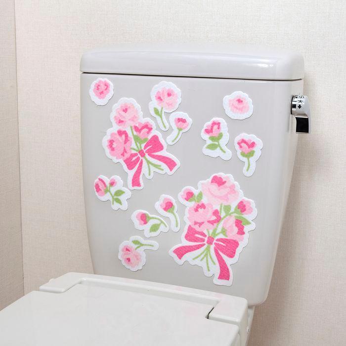 【iWork花屋】馬桶除臭劑 廁所消臭貼 異味對策 可愛 可水洗 可水洗 日本製造 6