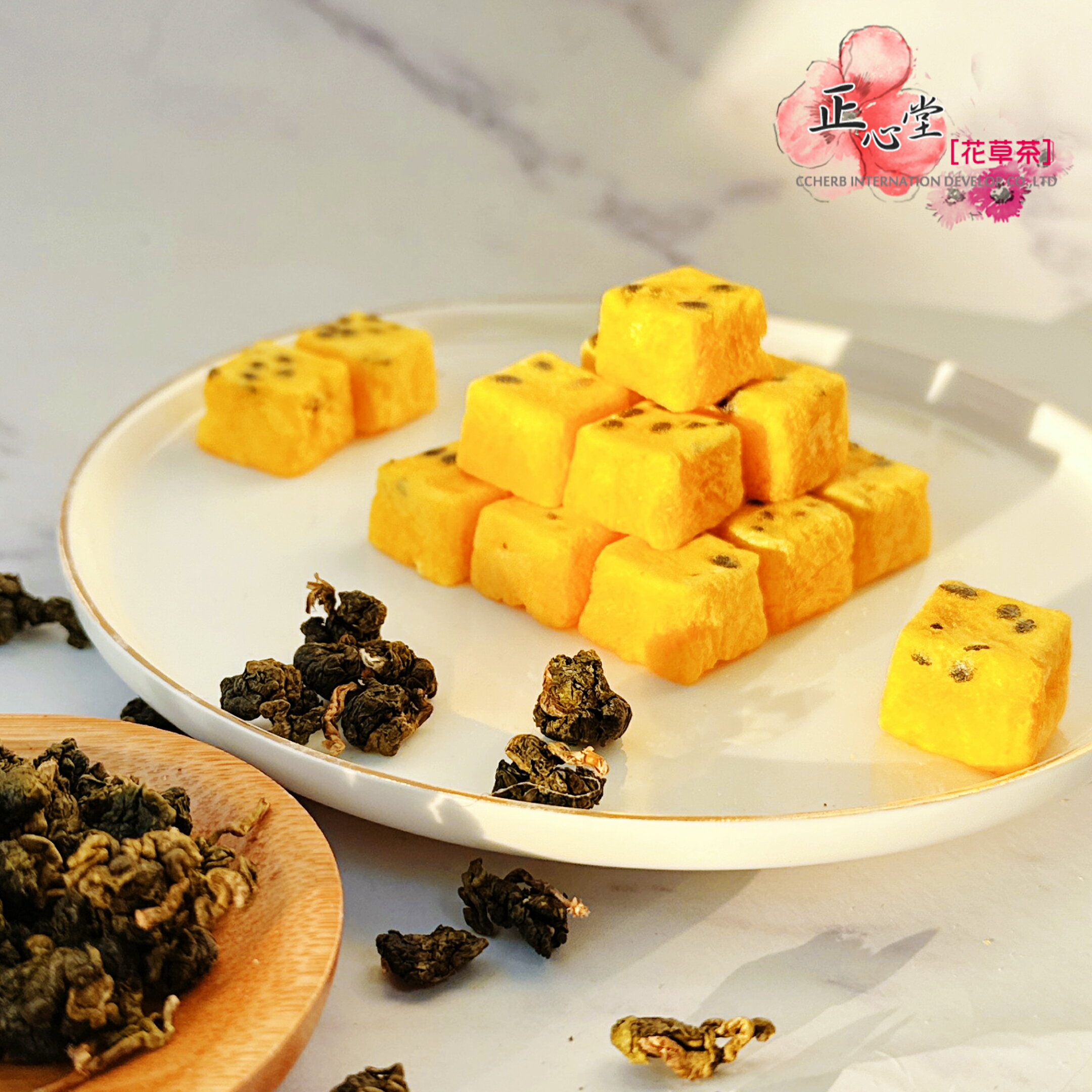 【正心堂】 百香果凍乾 百香果乾 果乾 沖泡 無糖 泡水 水果茶 沖泡簡單