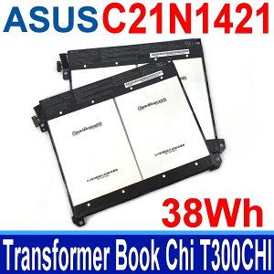 華碩 ASUS C21N1421 原廠電池 變形筆電 Transformer Book T300 Chi T300CHI