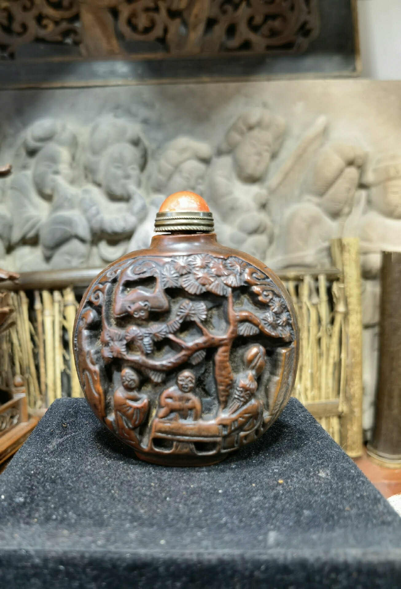 雕刻鼻煙壺7 雕刻鼻煙壺7