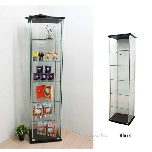 直立式玻璃展示櫃六層玻璃櫃公仔收納展示櫃玻璃櫃酒櫃化妝品櫃 喬艾森 喬艾森家居 Rakuten樂天市場