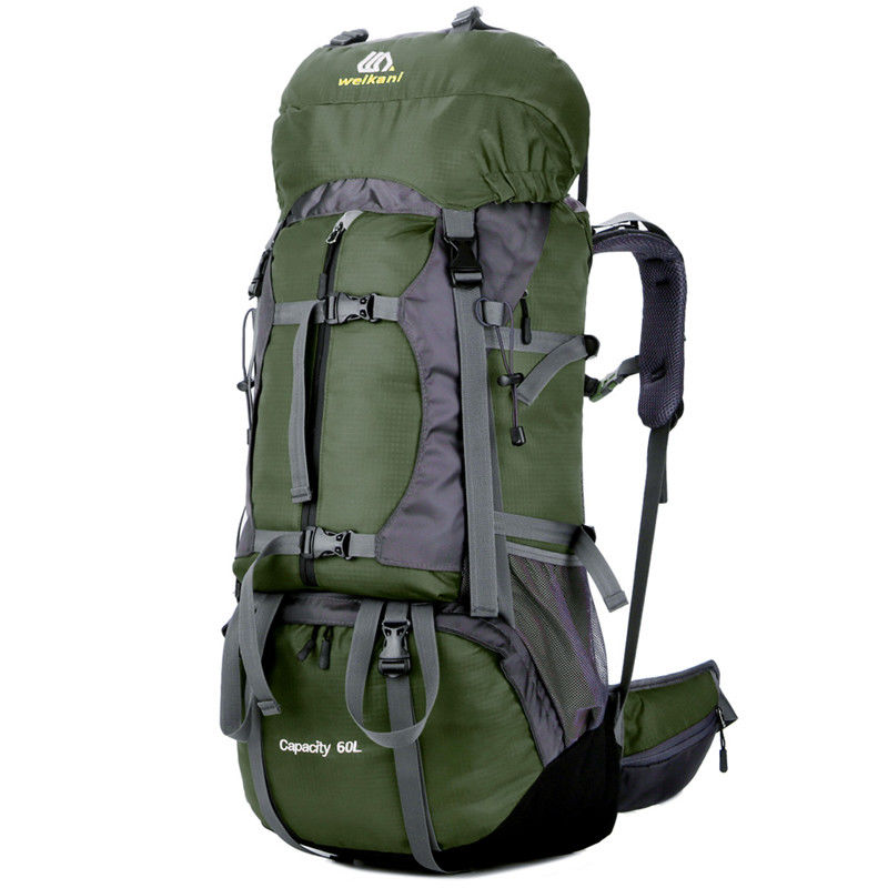 【免運】可開發票 登山背包 戶外登山包男女雙肩旅行包60升大容量防水露營徒步旅游背包行李包