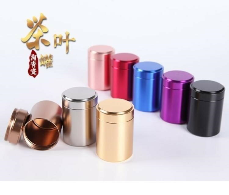 鐵盒密封隨身氣密不銹鋼盒子金屬茶具便攜茶葉罐旅行攜帶小號罐錫 4