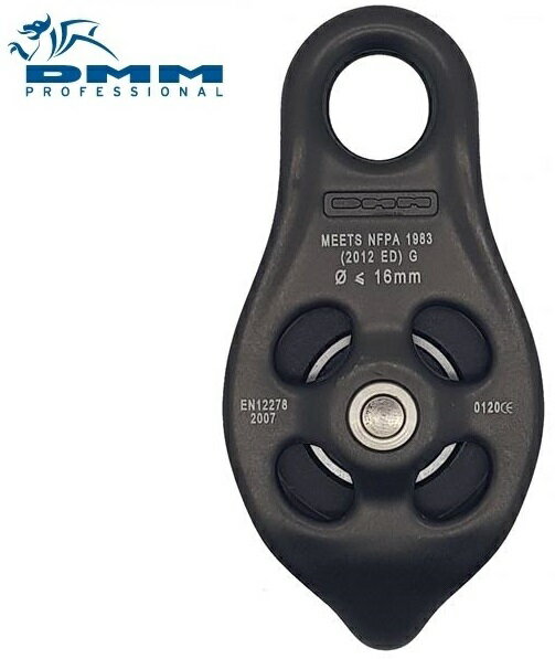 DMM Pinto RIG 單滑輪 Pinto RIG Pulley PUL120MG 消光灰