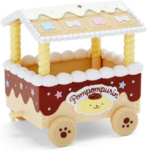 asdfkitty*布丁狗甜點火車車廂造型收納盒/置物盒/飾品盒-日本正版商品