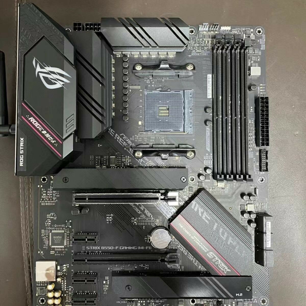 ROG Strix B550 F Gaming WiFi主機板 支援銳龍3 4 5代CPU ATX拆機板 AMD AM4插槽 電競主機板 華碩主機板