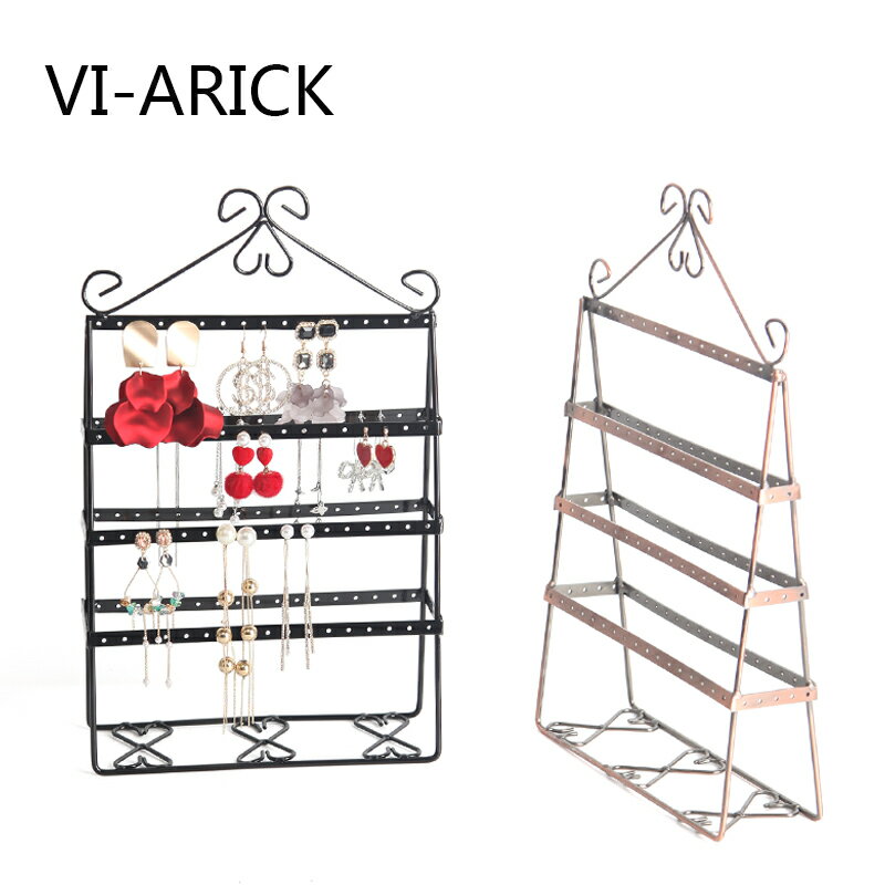 VI-ARICK鐵藝耳夾展示架耳釘架耳環架子飾品耳扣展示架地攤展示架