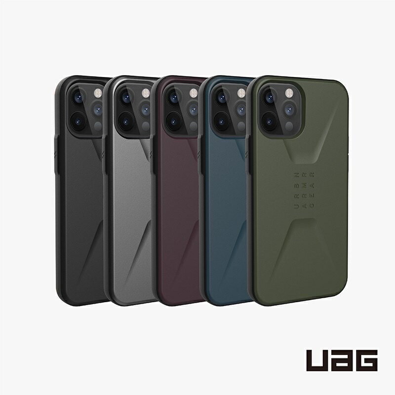 強強滾p-【UAG】iPhone 12 Pro Max 耐衝擊簡約保護殼 (美國軍規 防摔殼 手機殼)