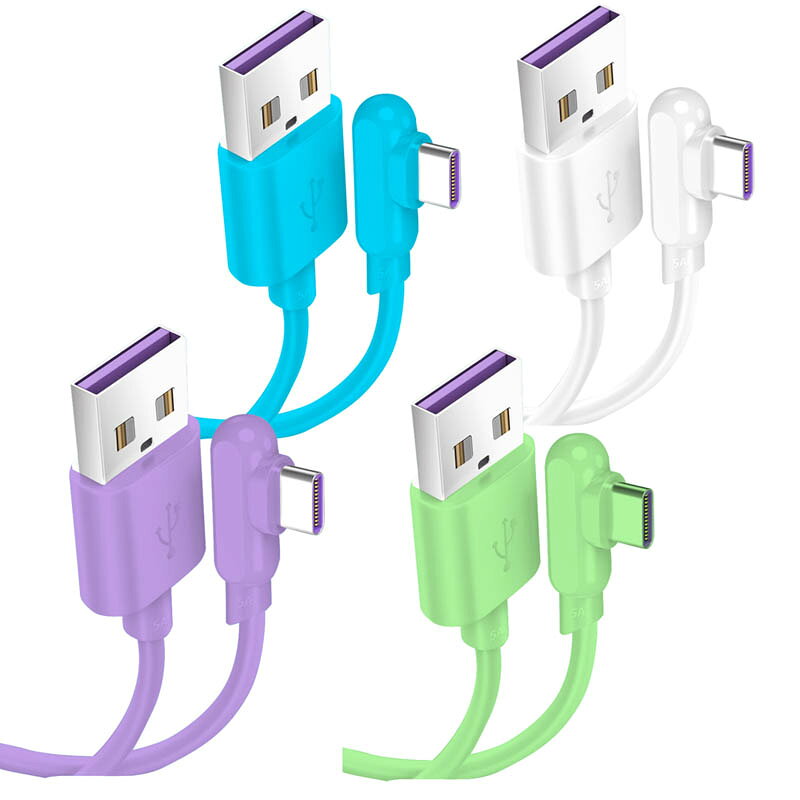 TYPE-C 5A超級快充線 2M 耐磨材質 純銅電芯 支援QC3.0快充 智慧晶片