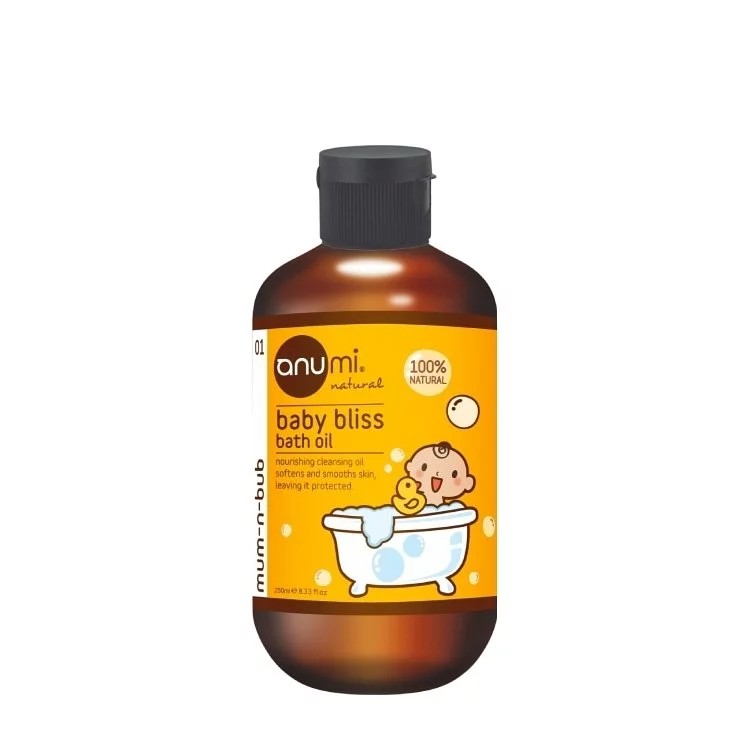 澳洲 anumi天然植萃橄欖寶寶沐浴油 250ml