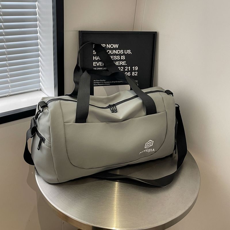 小旅行必備行李袋收納推薦到短途旅行包女大容量運動防水干濕分離健身包男輕便手提背包行李袋就在力启家居推薦小旅行必備行李袋收納