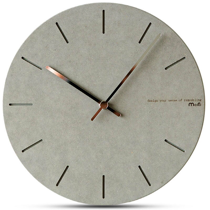 直銷mandelda時尚簡約靜音掛表創意掛鐘辦公室12英寸歐式氣質時鐘