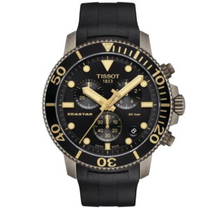 公司貨TISSOT 天梭手錶Seastar 1000海洋之星 T1204173705101三眼計時 正品 實體店面