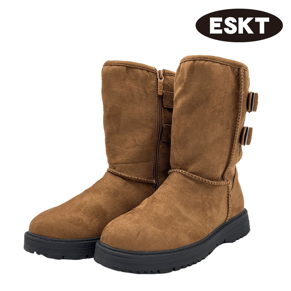 ESKT 女中筒雪鞋 SN270｜棕色(36-41) 賞雪適用