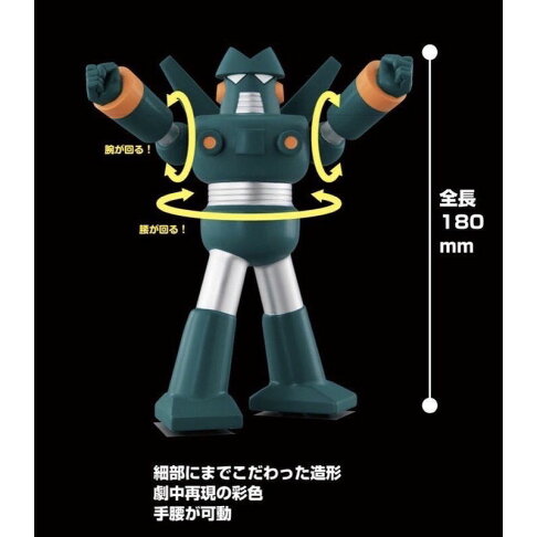 BANDAI 魂商店 限定 蠟筆小新 鋼達姆 康達姆 機器人 鋼達姆機器人 可動 3