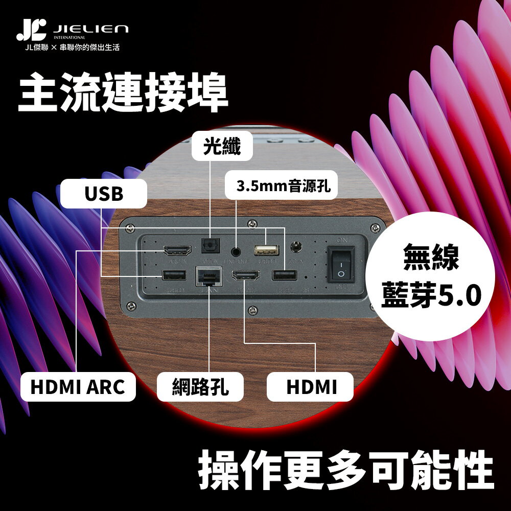 【MAGIC XBOX 魔術音響】4核智能家庭劇院組｜藍牙5.0高音質｜支援KTV/電視盒/擴大器｜雙麥克風歡唱｜64GB大容量｜40W強勁輸出 8