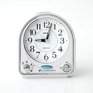 SEIKO精工藍色音符扇形鬧鐘【NV50】柒彩年代